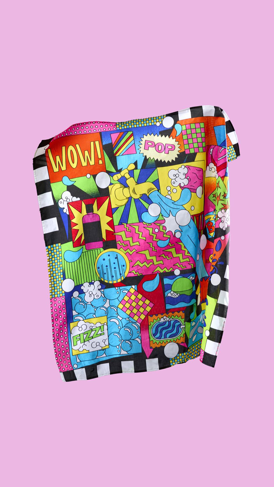 WOW! - 100cm x 100cm