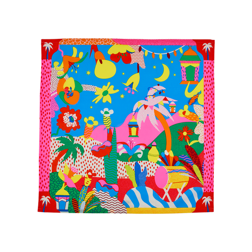 Blooming Good Deeds Knot Wrap - 70cm x 70cm