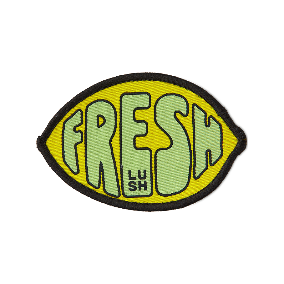Fresh As Woven Patch - Each