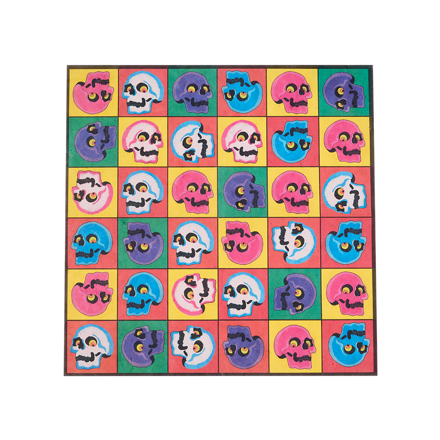 Skullywood - 35cm x 35cm